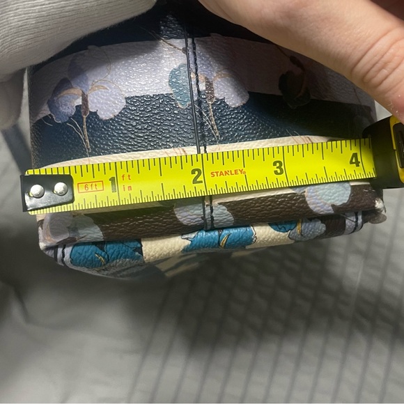 Tory Burch Floral and Stripe Crossbody Purse - Picture 14 of 14